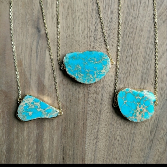 Raw Jasper 18k Gold Plated - Picture 6 of 6